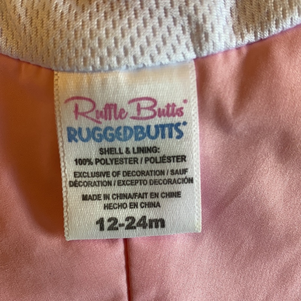 EUC RuffleButts Sun Hat - Picture 4 of 4